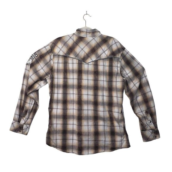 BKE WESTERN BUTTON / PEARL SNAP UP xl - Picture 7 of 14